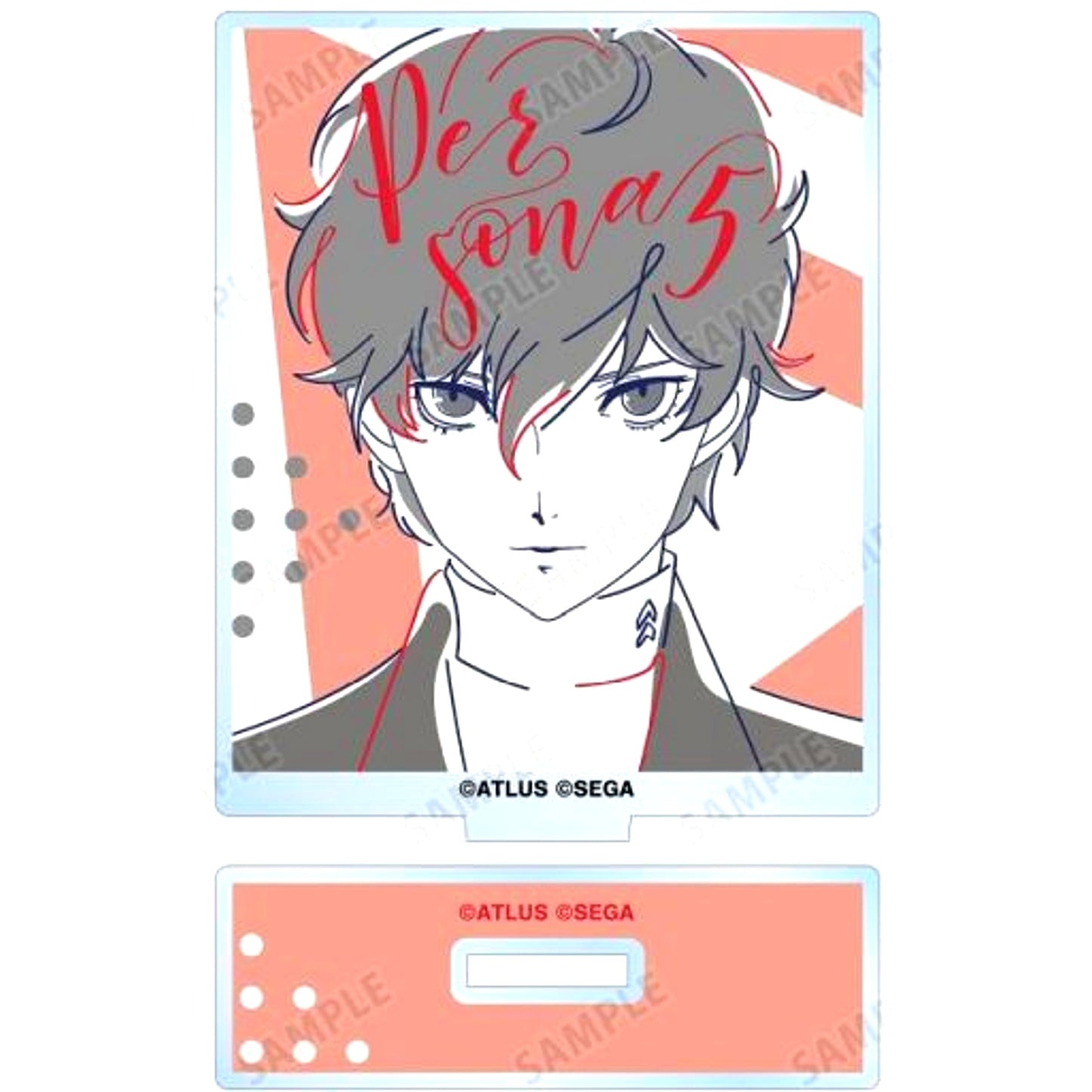 P5 Protagonist Persona Series Trading lette-graph Acrylic Stand [USED]