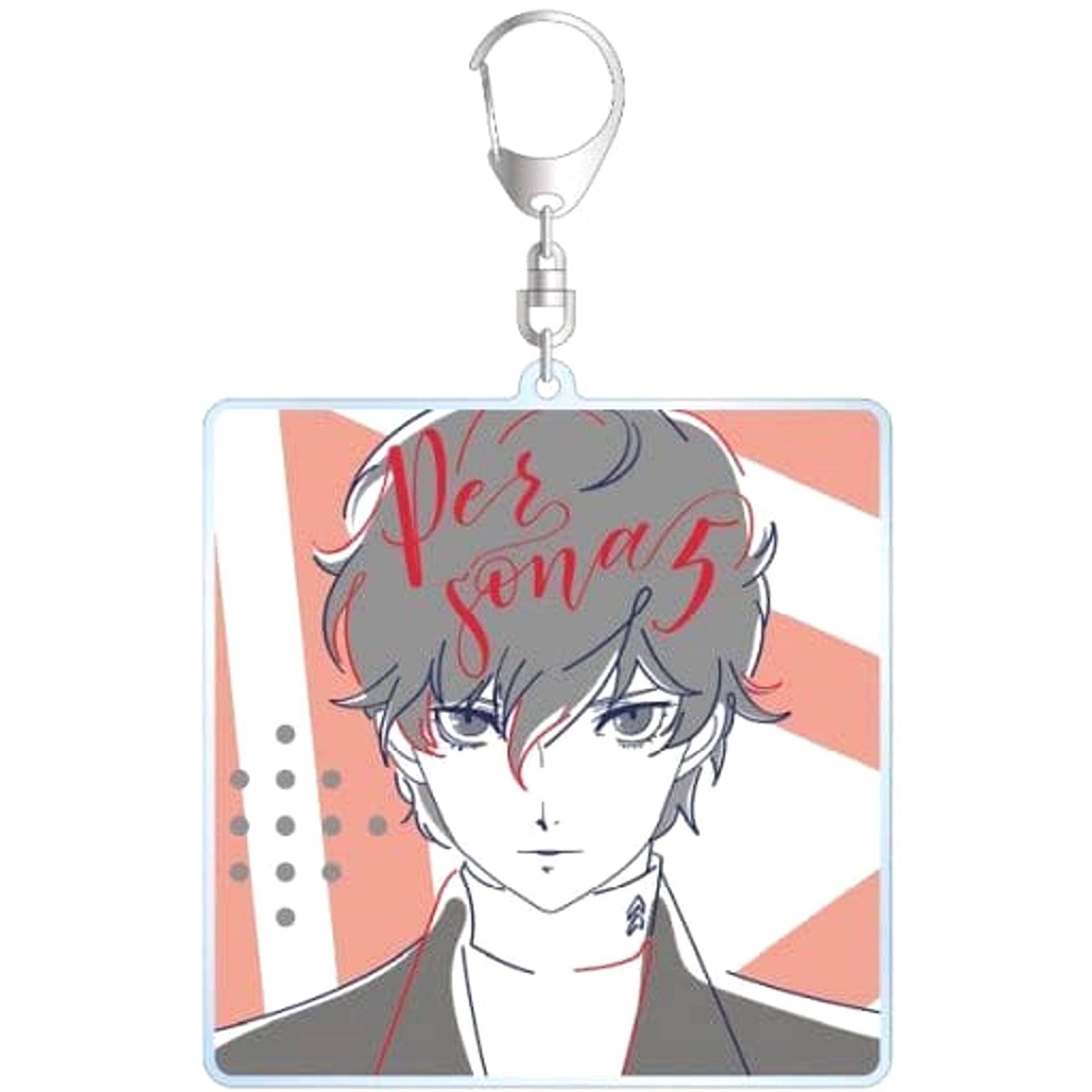Persona Series P5 Protagonist Lette-Graph Big Acrylic Keychain Keychains [USED]