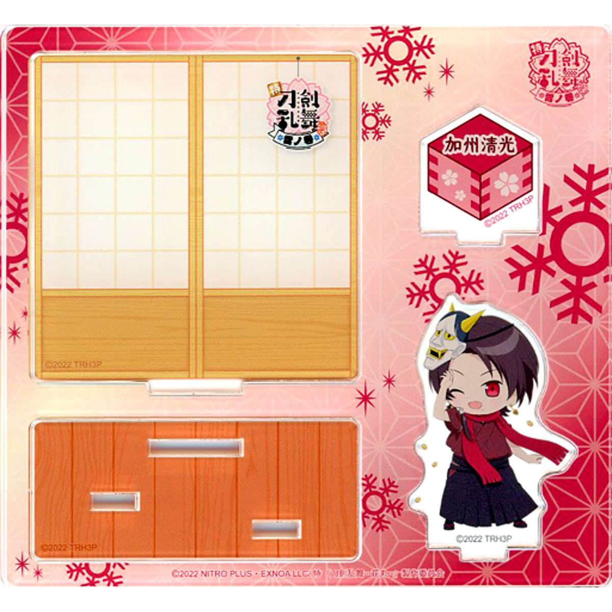 Kashuu Kiyomitsu Touken Ranbu: Hanamaru Chibi Character Acrylic Diorama Stand Snow Volume [USED]