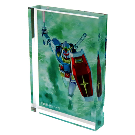 Gundam Attack Mobile Suit Gundam THE ORIGIN Blind Mini Acrylic Block Vol.2 Yoshikazu Yasuhiko Exhibition [USED]