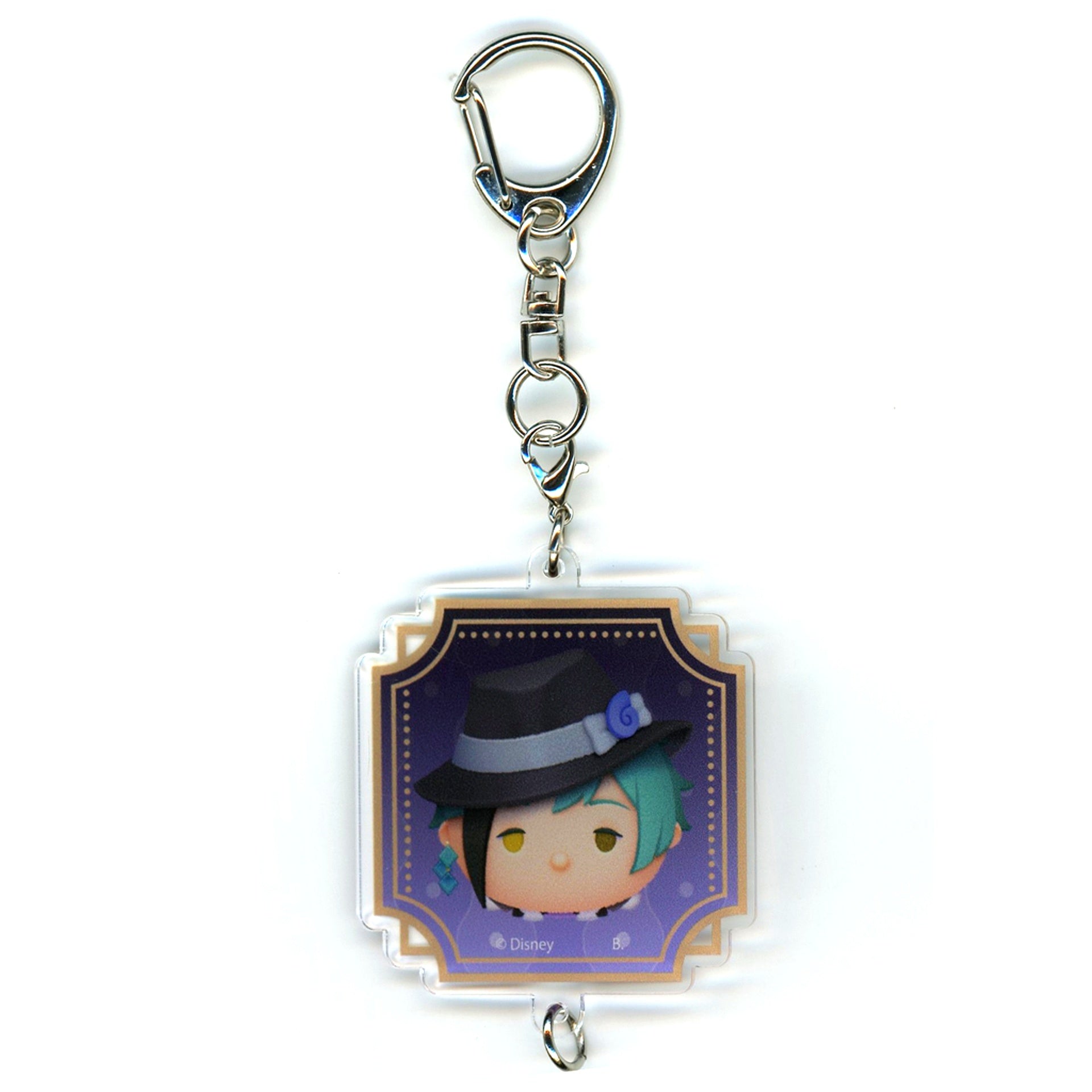 Floyd Leech Disney Twisted Wonderland HapiKuro! Tsum Tsum Connecting Keychain [USED]