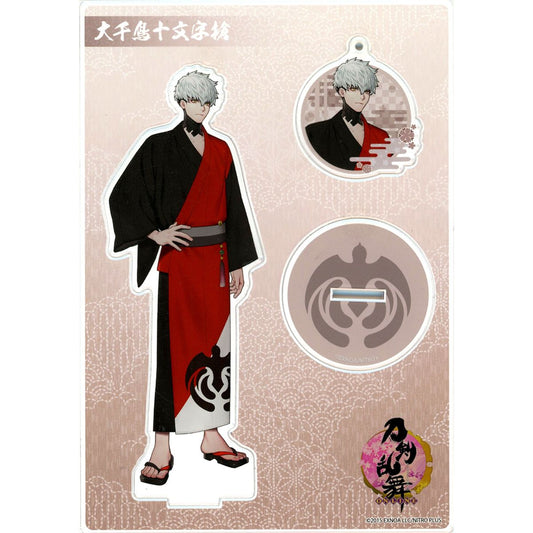 Oochidori Juumonji Yari Touken Ranbu ONLINE Acrylic Stand Set Light Attire [USED]
