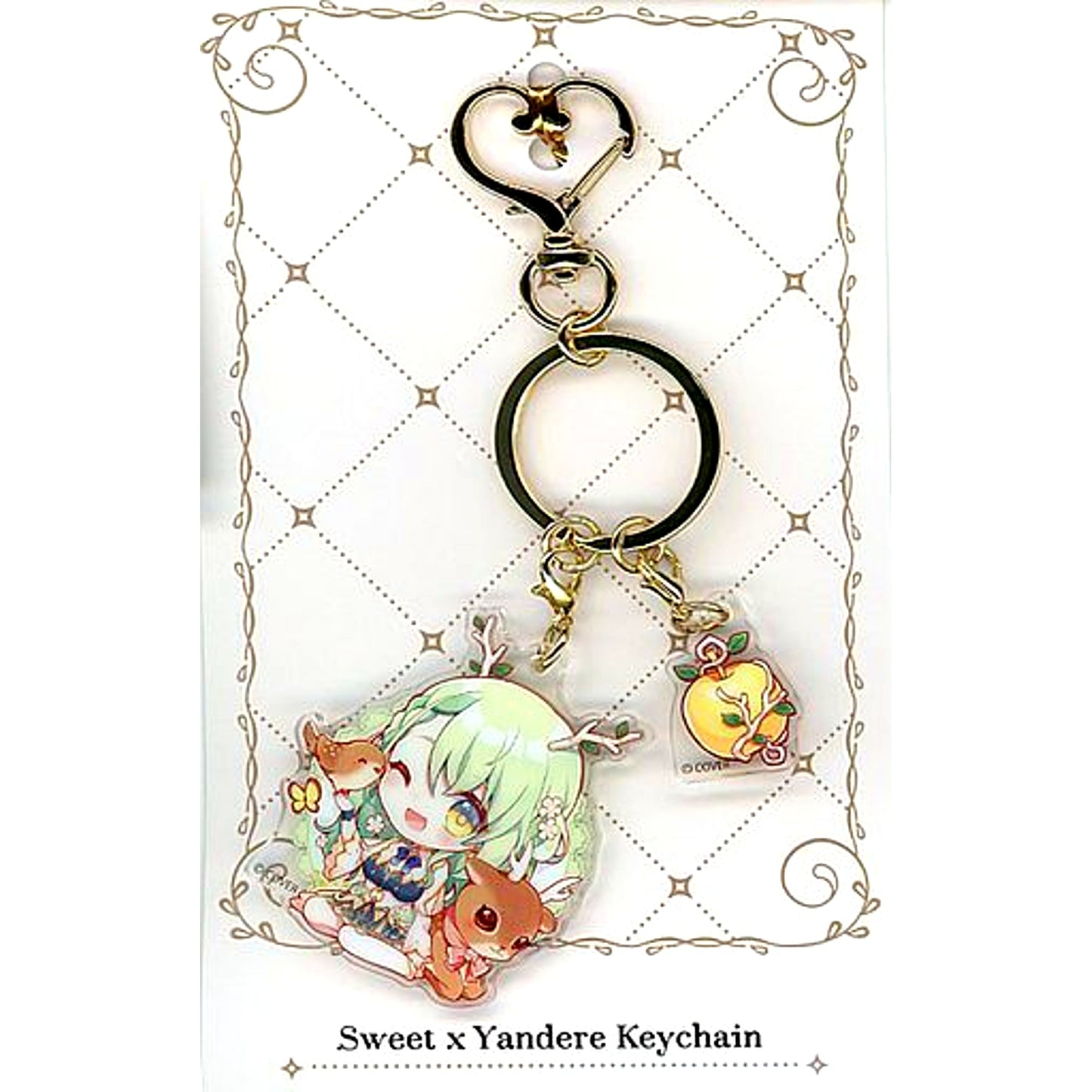 Ceres Fauna Hololive Cute x Yandere Keychain Ceres Fauna Birthday Celebration 2022 [USED]