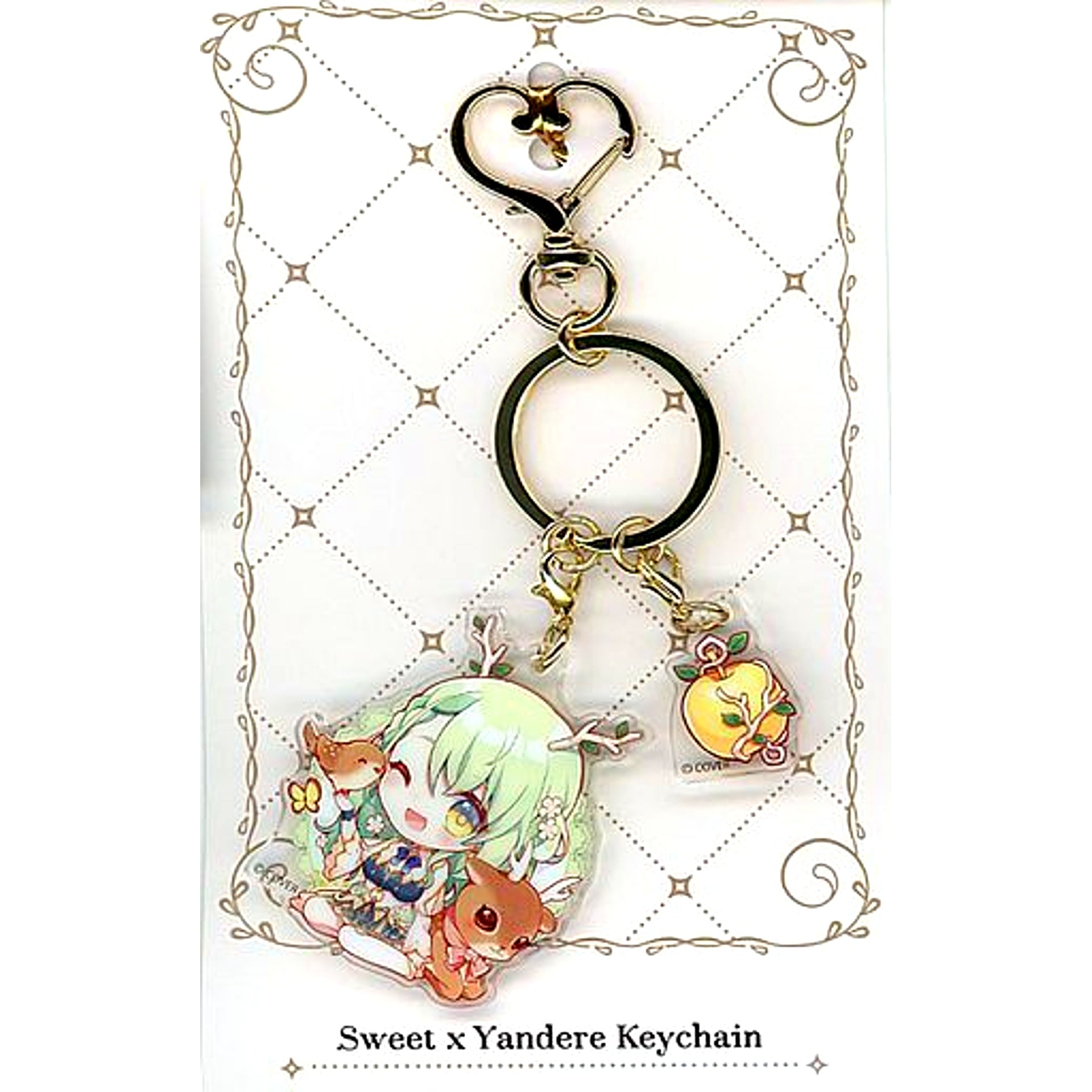 Ceres Fauna Hololive Cute x Yandere Keychain Ceres Fauna Birthday Celebration 2022 [USED]