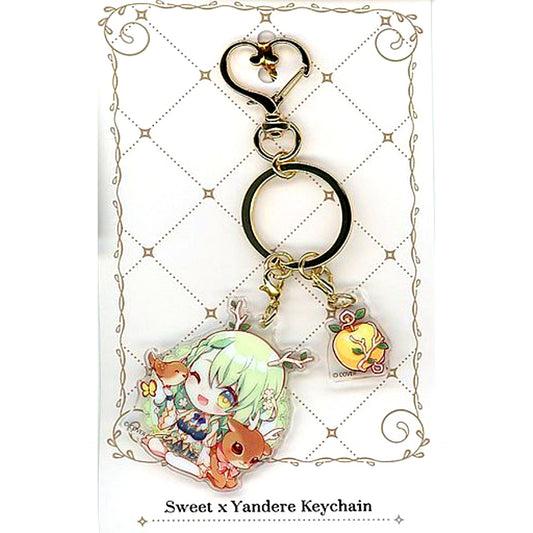Ceres Fauna Hololive Cute x Yandere Keychain Ceres Fauna Birthday Celebration 2022 [USED]