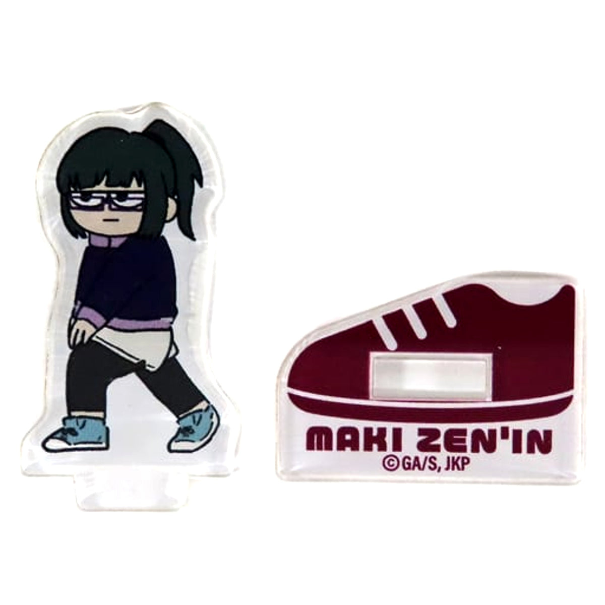 Jujutsu Kaisen Maki Zenin Trading Mini Acrylic Stand Gymnastics Version Acrylic Stands [USED]