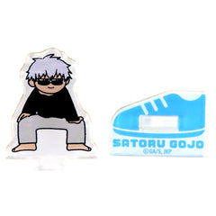 Satoru Gojo Jujutsu Kaisen Jirori Trading Mini Acrylic Stand Gymnastics ver [USED]