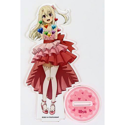 Illyasviel von Einzbern B-1 Prize Acrylic Stand Figure Kujibikido Fate/kaleid liner Prisma Illya Licht Nameless Girl Happy Birthday Illya, Miyu, Chloe Kuji [USED]