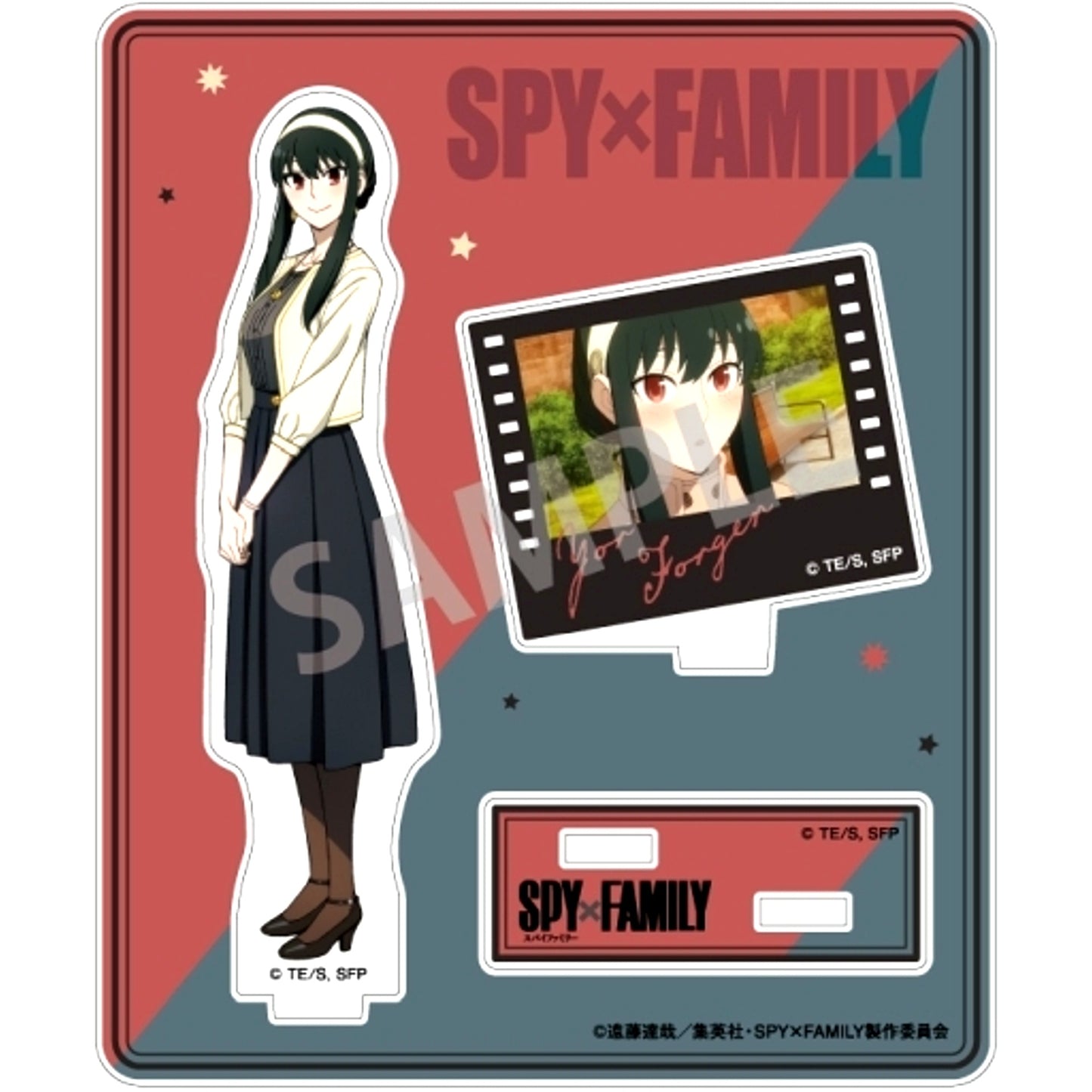 Yor Forger B SPY x FAMILY Trading Acrylic Stand Scene Photo [USED]