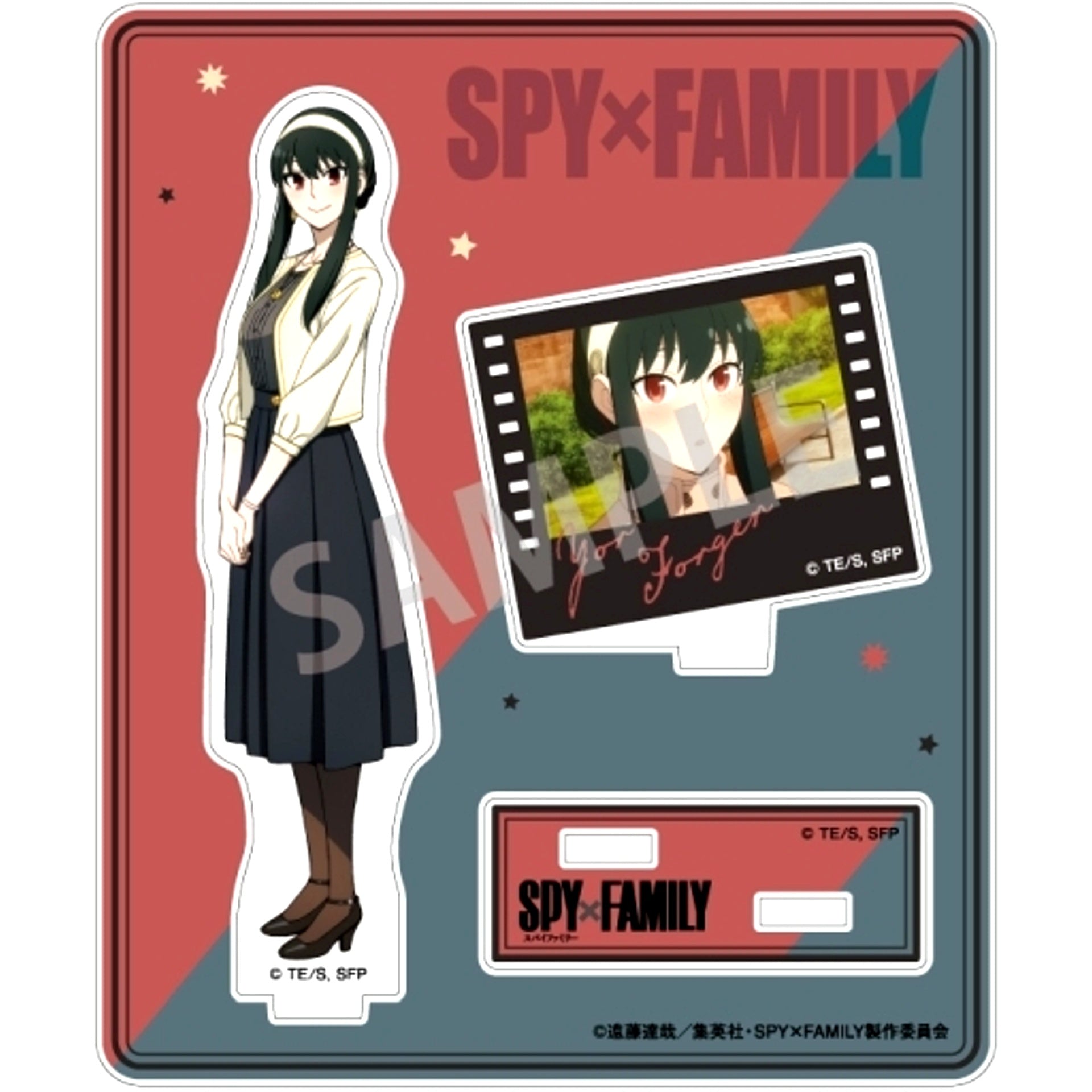 Yor Forger B SPY x FAMILY Trading Acrylic Stand Scene Photo [USED]