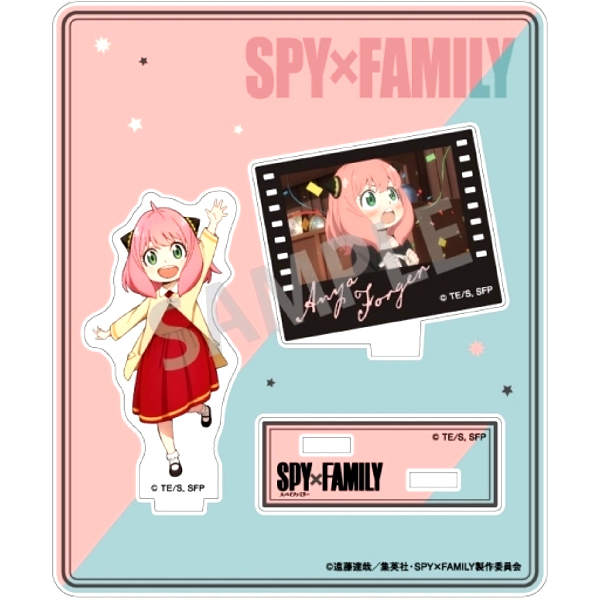 Anya Forger C SPY x FAMILY Scene Shot Trading Acrylic Stand [USED]