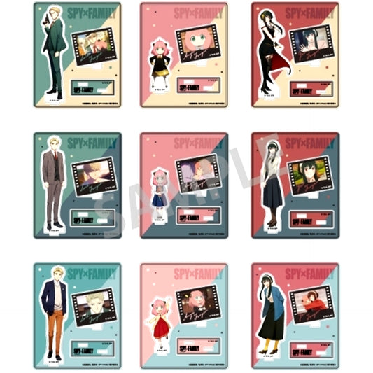 Set of 9 Spy x Family Trading Scene Shot Acrylic Stand [USED]