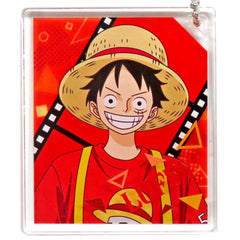 One Piece Film Red Monkey D. Luffy Acrylic Block Collection Acrylic Stands [USED]