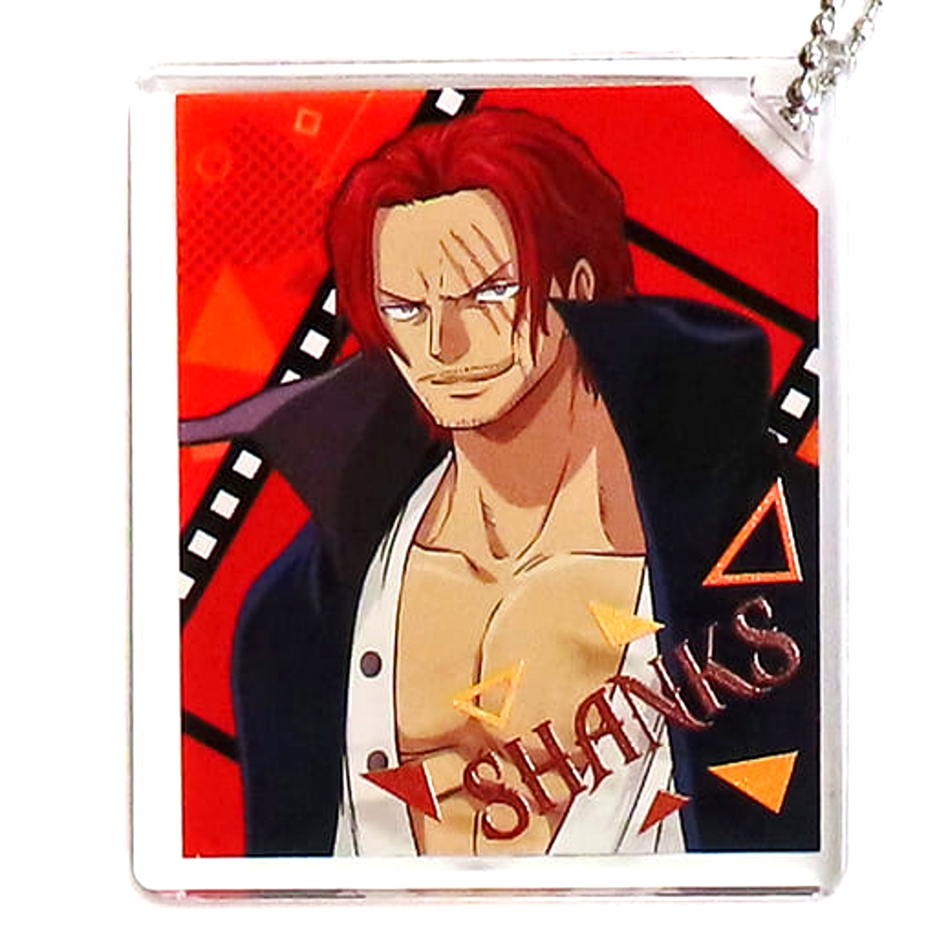 Shanks One Piece FILM RED Acrylic Block Collection [USED]