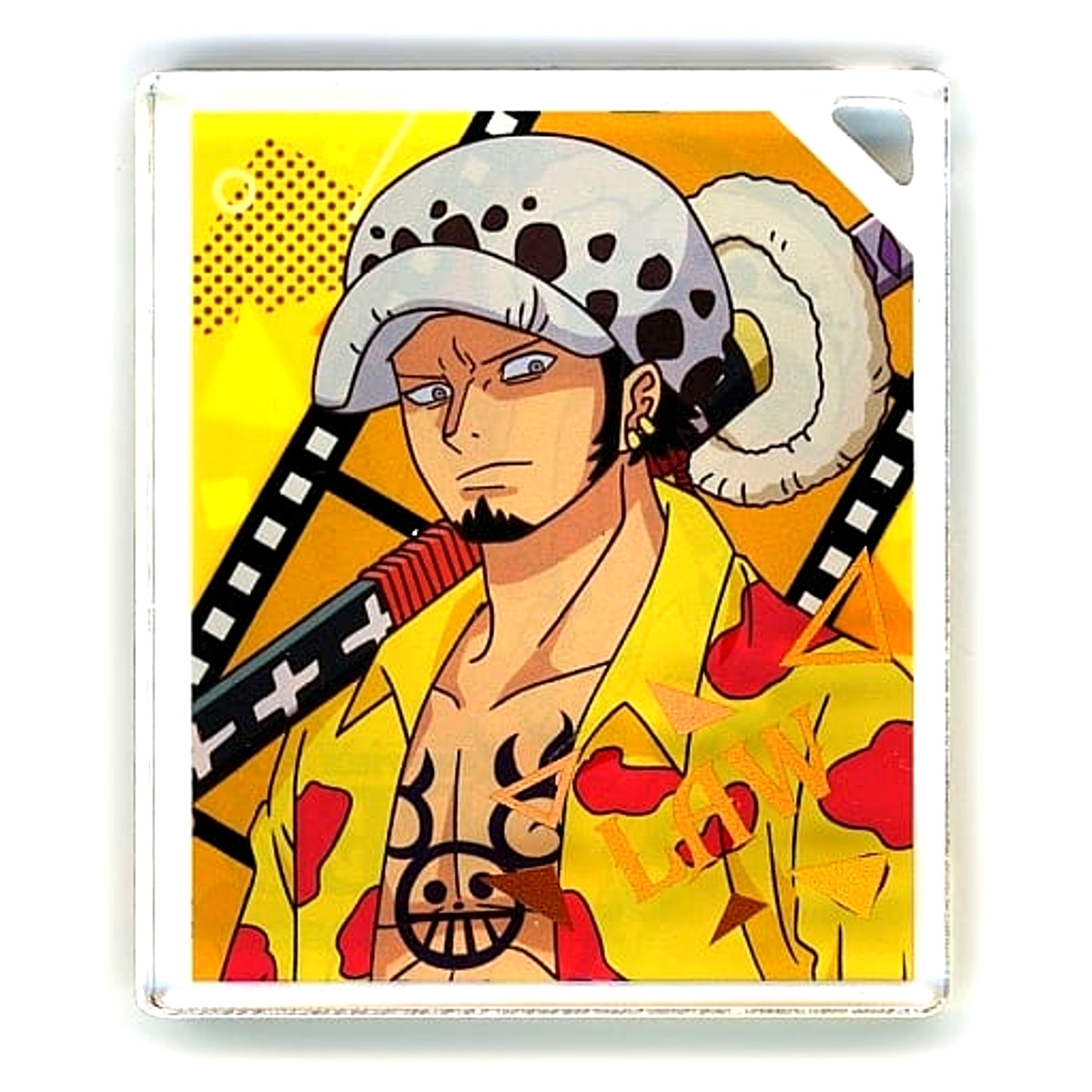 Trafalgar Law One Piece FILM RED Acrylic Block Collection [USED]