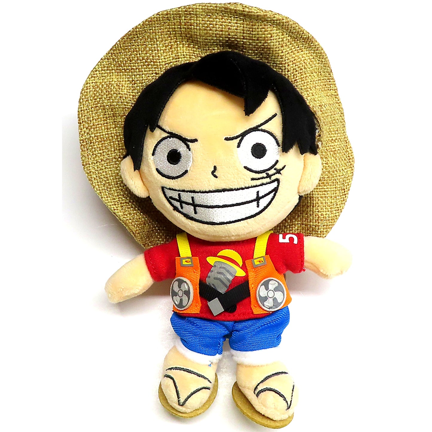 Monkey D. Luffy One Piece Premier Summer 2022 Mascot Keychain Universal Studios Japan Limited [USED]