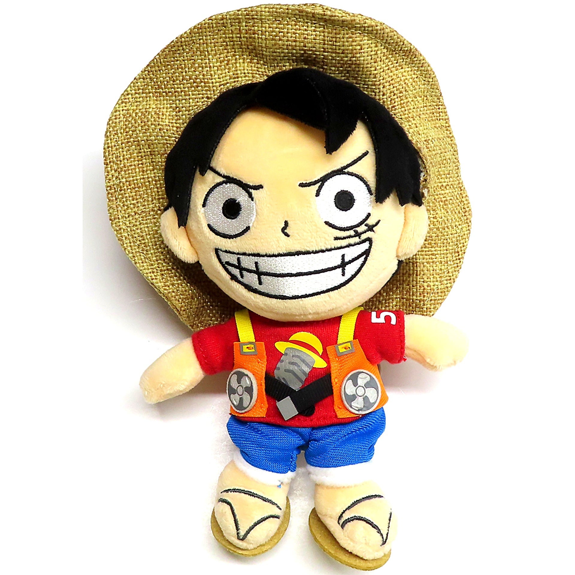 Monkey D. Luffy One Piece Premier Summer 2022 Mascot Keychain Universal Studios Japan Limited [USED]