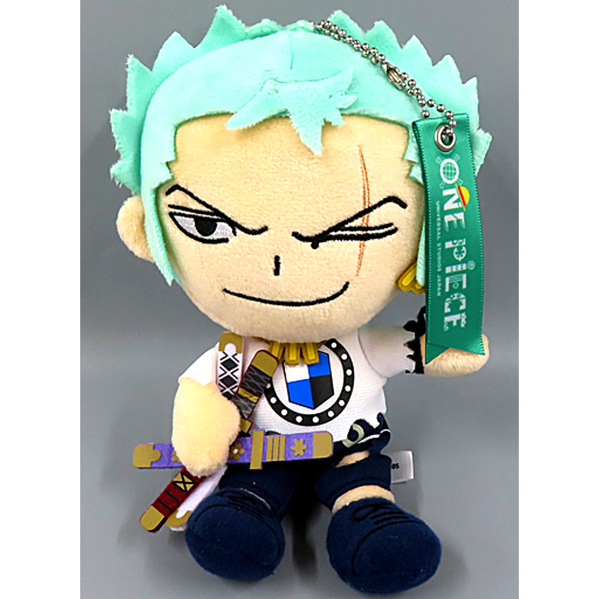 Roronoa Zoro One Piece Premier Summer 2022 Mascot Keychain Universal Studios Japan Limited [USED]