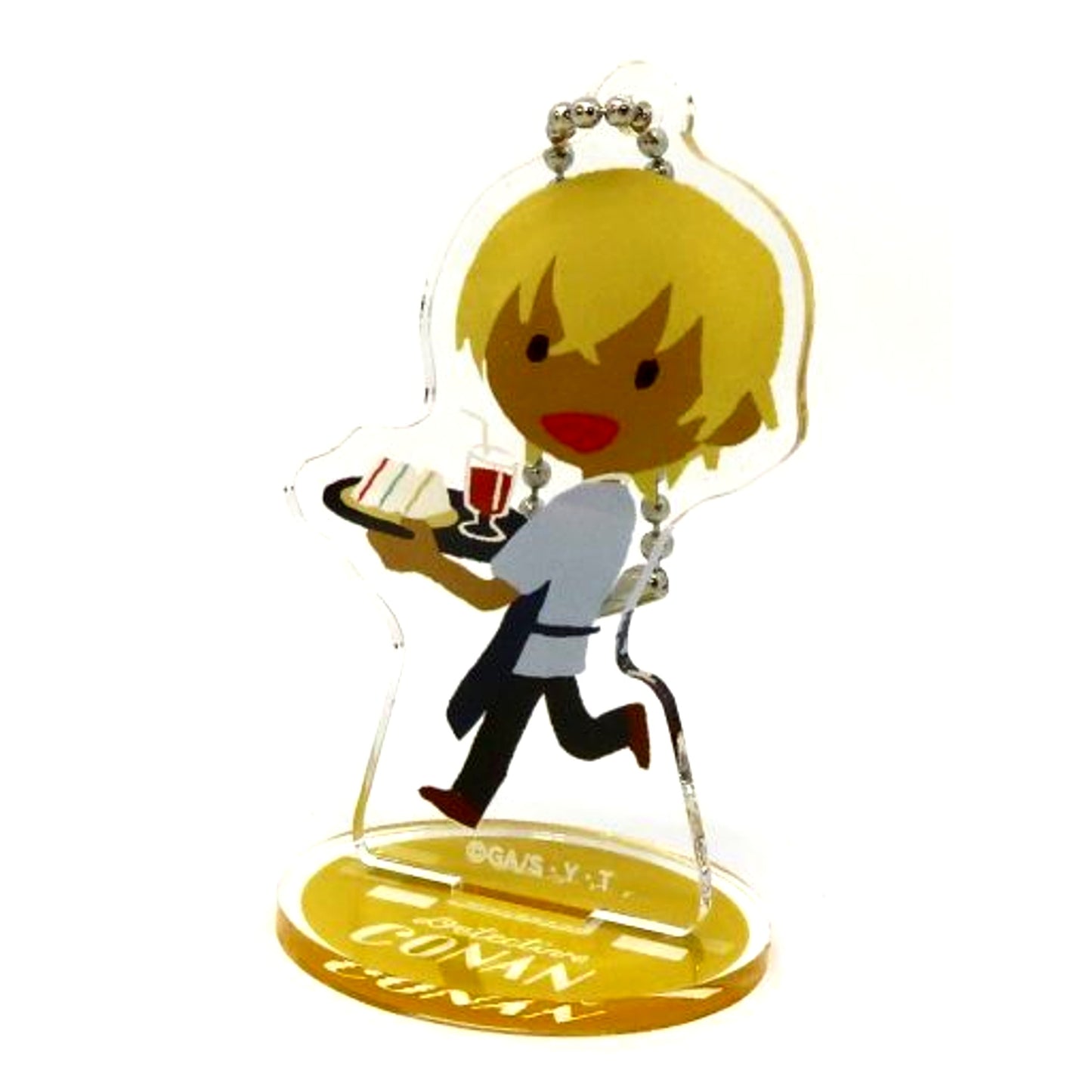 Toru Amuro Detective Conan Acrylic Keychain Collection with Stand Yuru Palette Pattern A [USED]
