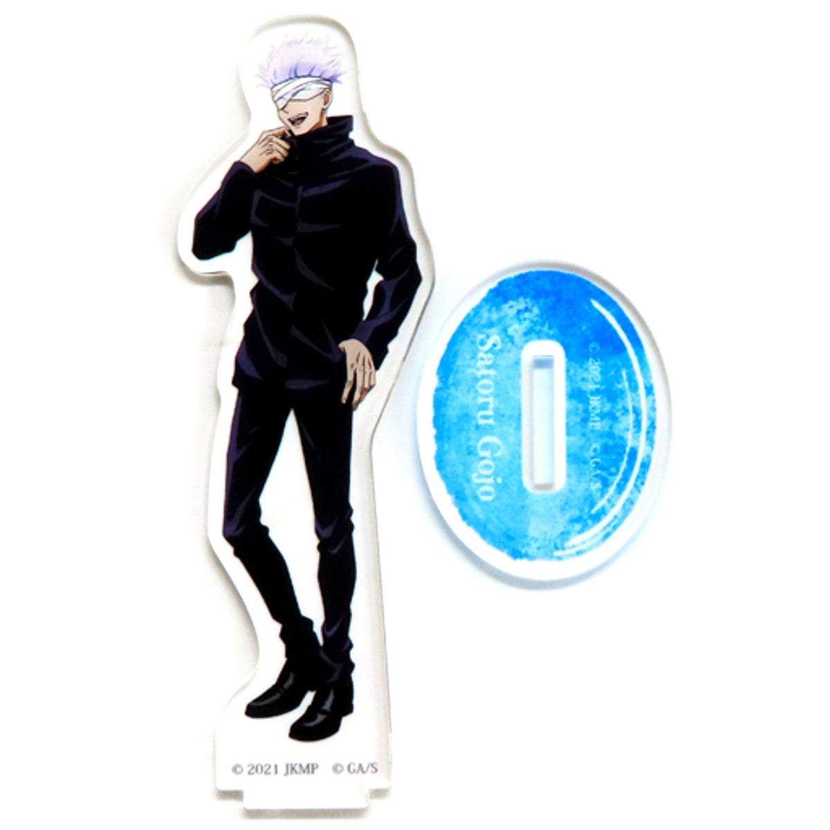 Satoru Gojo Single Item Jujutsu Kaisen 0 Illustration Acrylic Stand Blu-ray/DVD Deluxe Edition Animate Limited Set Bundle Bonus [USED]