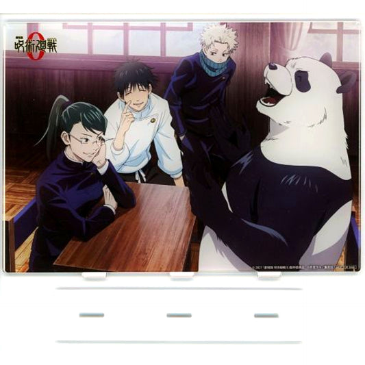 Single Item Group Newly Drawn A5 Acrylic Plate Blu-ray/DVD Jujutsu Kaisen 0: The Movie Deluxe Edition Rakuten Books Purchase Bonus [USED]