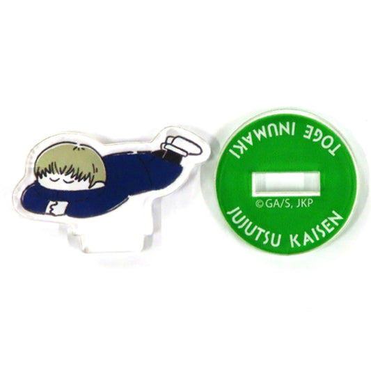Toge Inumaki Jujutsu Kaisen Jirori Trading Mini Acrylic Stand Good Night. [USED]