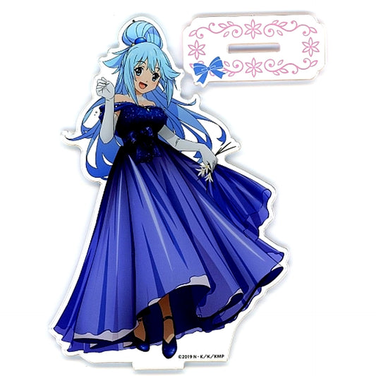 Aqua Prize B-1 Dress Acrylic Stand Figure Kujibikido KonoSuba: God's Blessing on this Wonderful World! Aqua Birthday Kuji [USED]