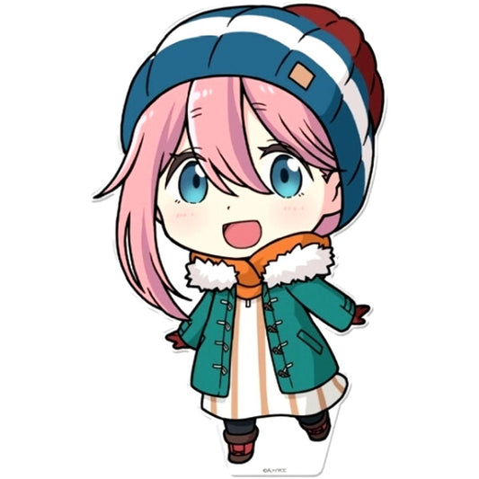 Nadeshiko Kagamihara Lake Hamana Outfit Deka Puni Colle! Acrylic Figure Movie Laid-Back Camp: The Movie [USED]