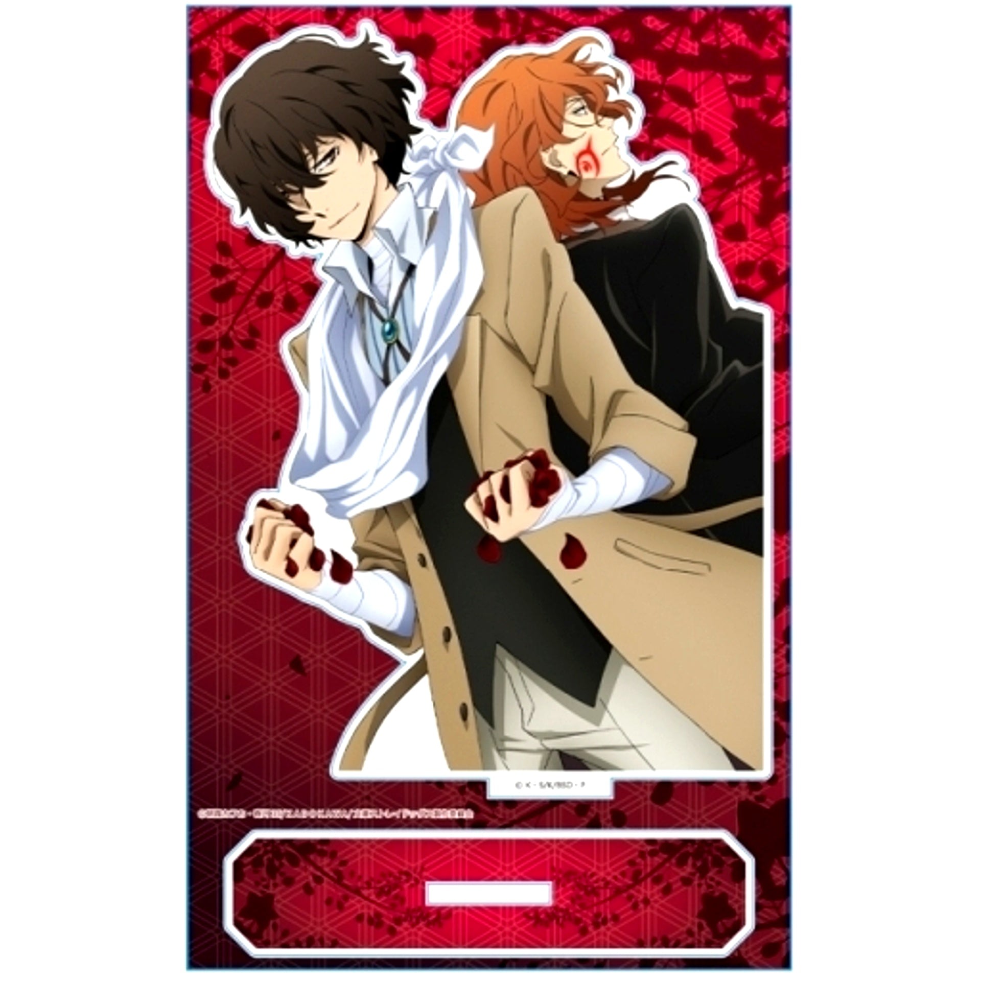 Osamu Dazai and Chuya Nakahara Acrylic Chara Stand Bungo Stray Dogs [USED]
