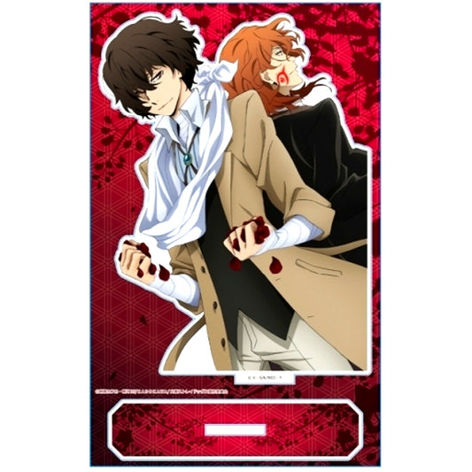 Osamu Dazai and Chuya Nakahara Acrylic Chara Stand Bungo Stray Dogs [USED]