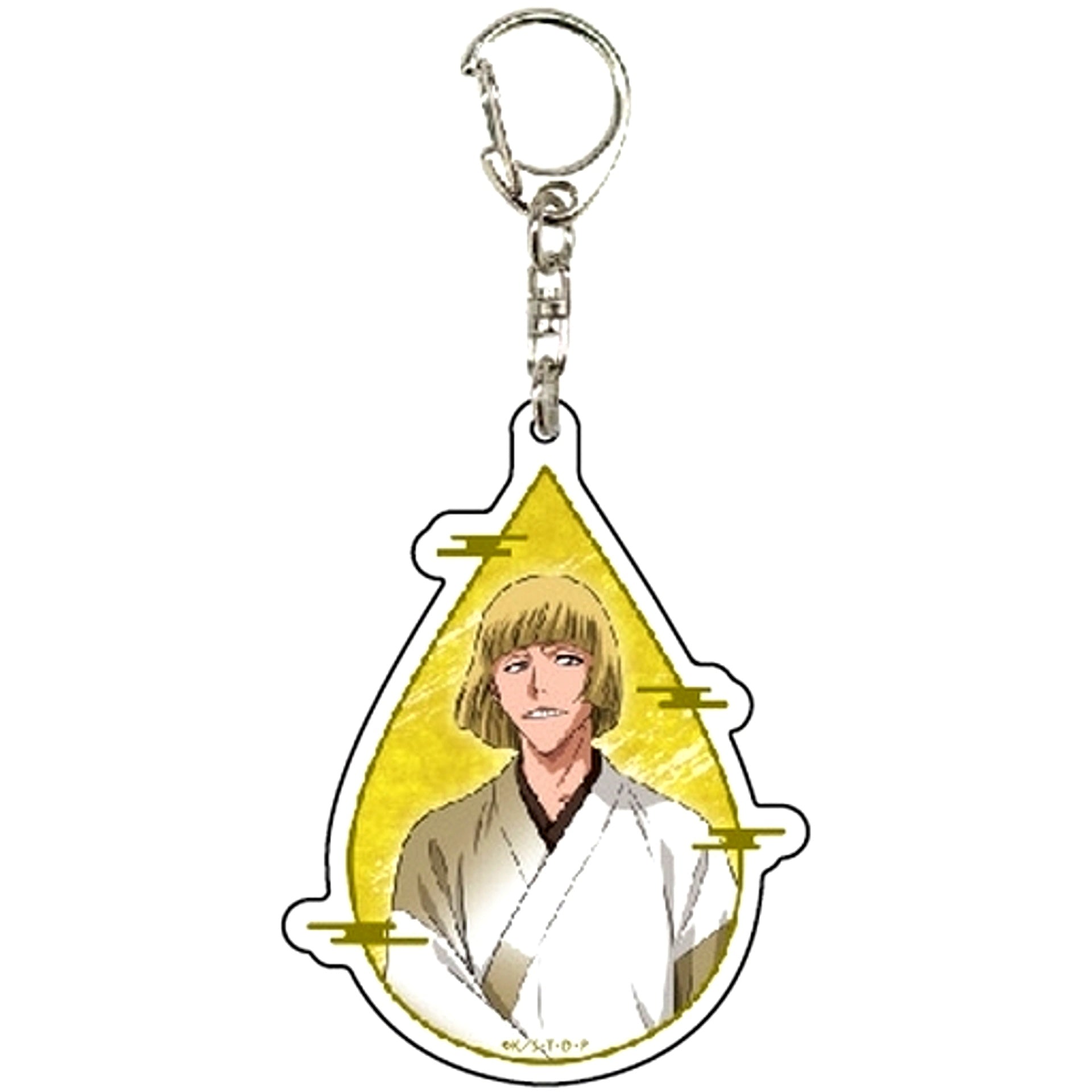 Shinji Hirako BLEACH Original Illustration Acrylic Keychain 10 Bangasa Ver [USED]
