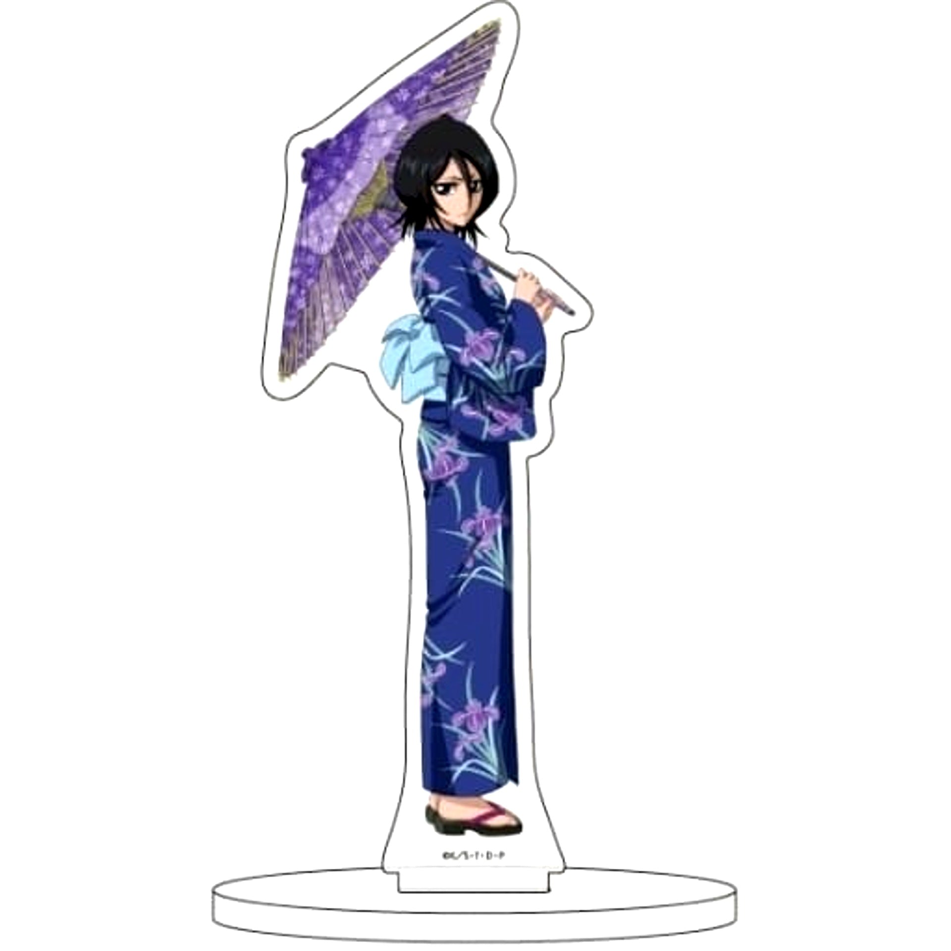 Rukia Kuchiki BLEACH Newly Drawn Character Acrylic Figure No.28 Bangasa Ver [USED]