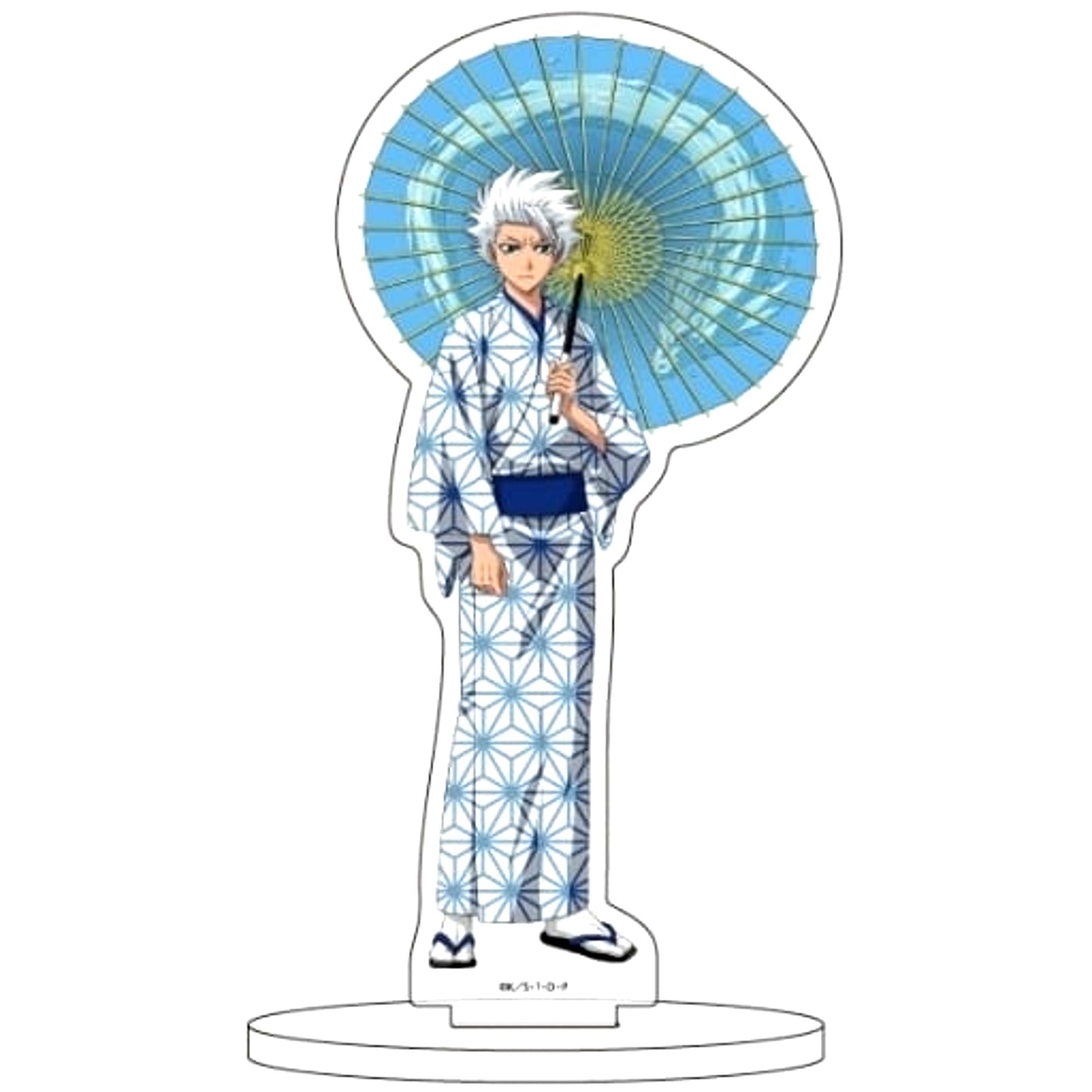 Toshiro Hitsugaya BLEACH No.29 Drawn Character Acrylic Figure Parasol ver. [USED]