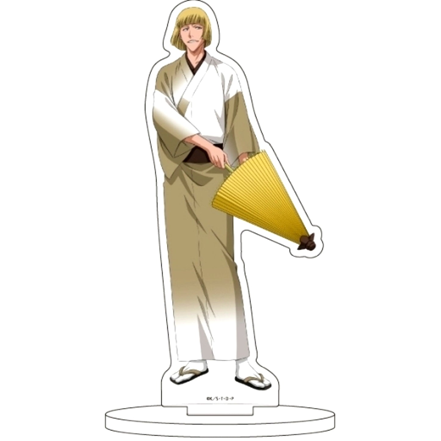 30. Shinji Hirako - Paper Umbrella Ver. Newly Drawn Character Acrylic Figure Bleach [USED]
