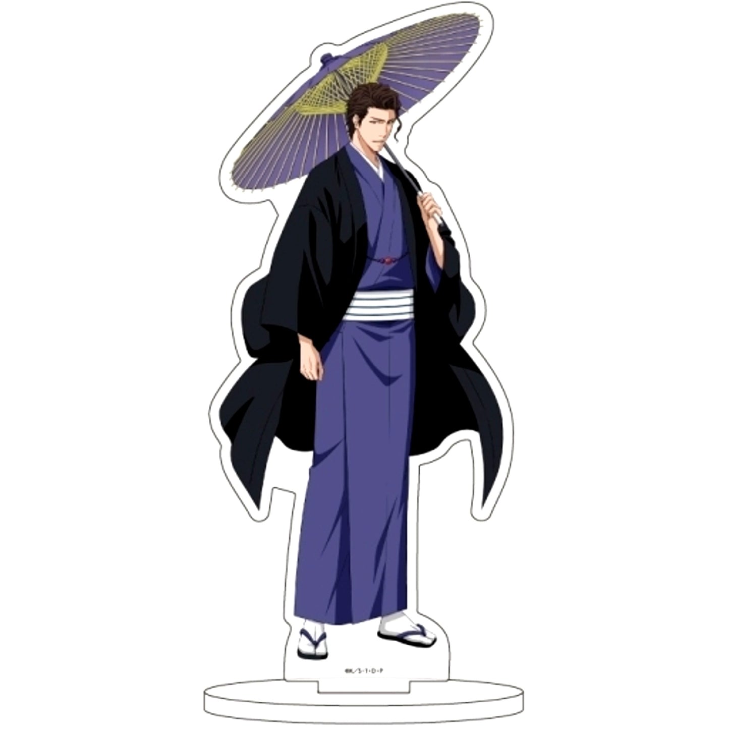 31. Sosuke Aizen - Bangasa Ver. Drawn Character Acrylic Figure BLEACH [USED]