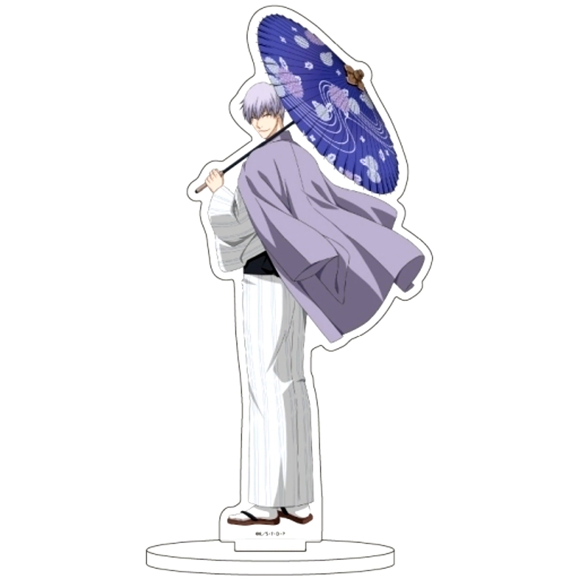 32. Gin Ichimaru - Bangasa Ver. Drawn Character Acrylic Figure BLEACH [USED]