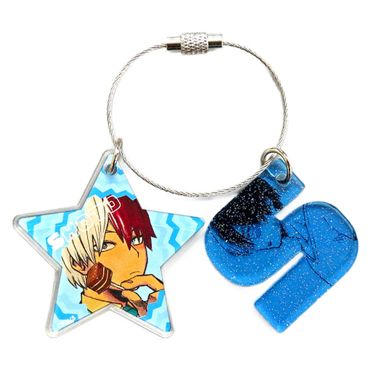 My Hero Academia Shoto Todoroki Double Alphabet Charm Charm [USED]