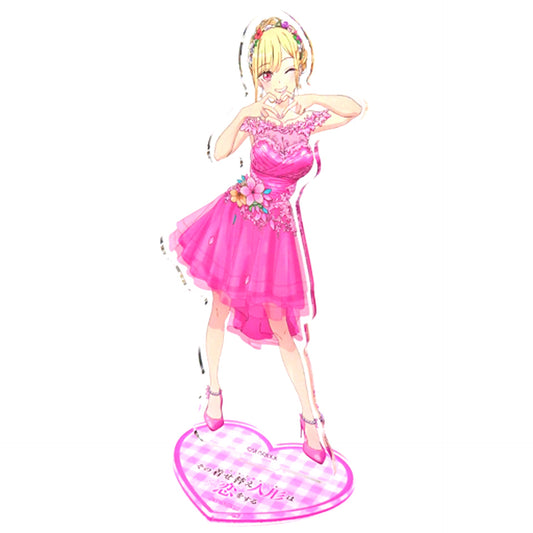 Marin Kitagawa Pink Dress Acrylic Stand Figure My Dress-Up Darling x TSUTAYA [USED]