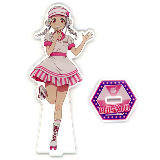 Chisato Arashi Big Acrylic Stand Liella! American Diner Love Live! Superstar!! GiGO Collaboration Cafe [USED]