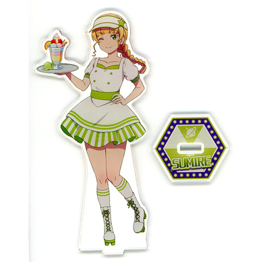 Sumire Heanna Big Acrylic Stand Liella! American Diner Love Live! Superstar!! GiGO Collaboration Cafe [USED]