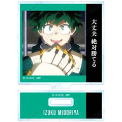 My Hero Academia Trading Famous Scene Acrylic Stand Izuku Midoriya Acrylic Stands [USED]