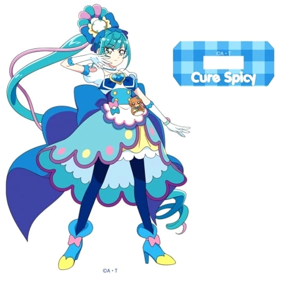 Cure Spicy Delicious Party Pretty Cure Acrylic Stand [USED]