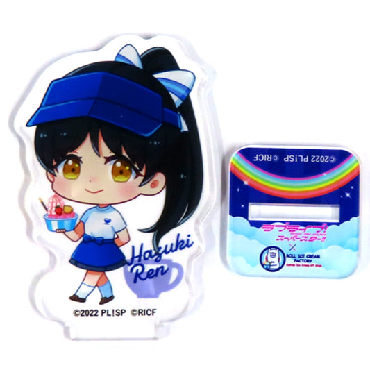 Ren Hazuki Trading Acrylic Stand Vol. 2 Love Live! Superstar!! x Roll Ice Cream Factory [USED]