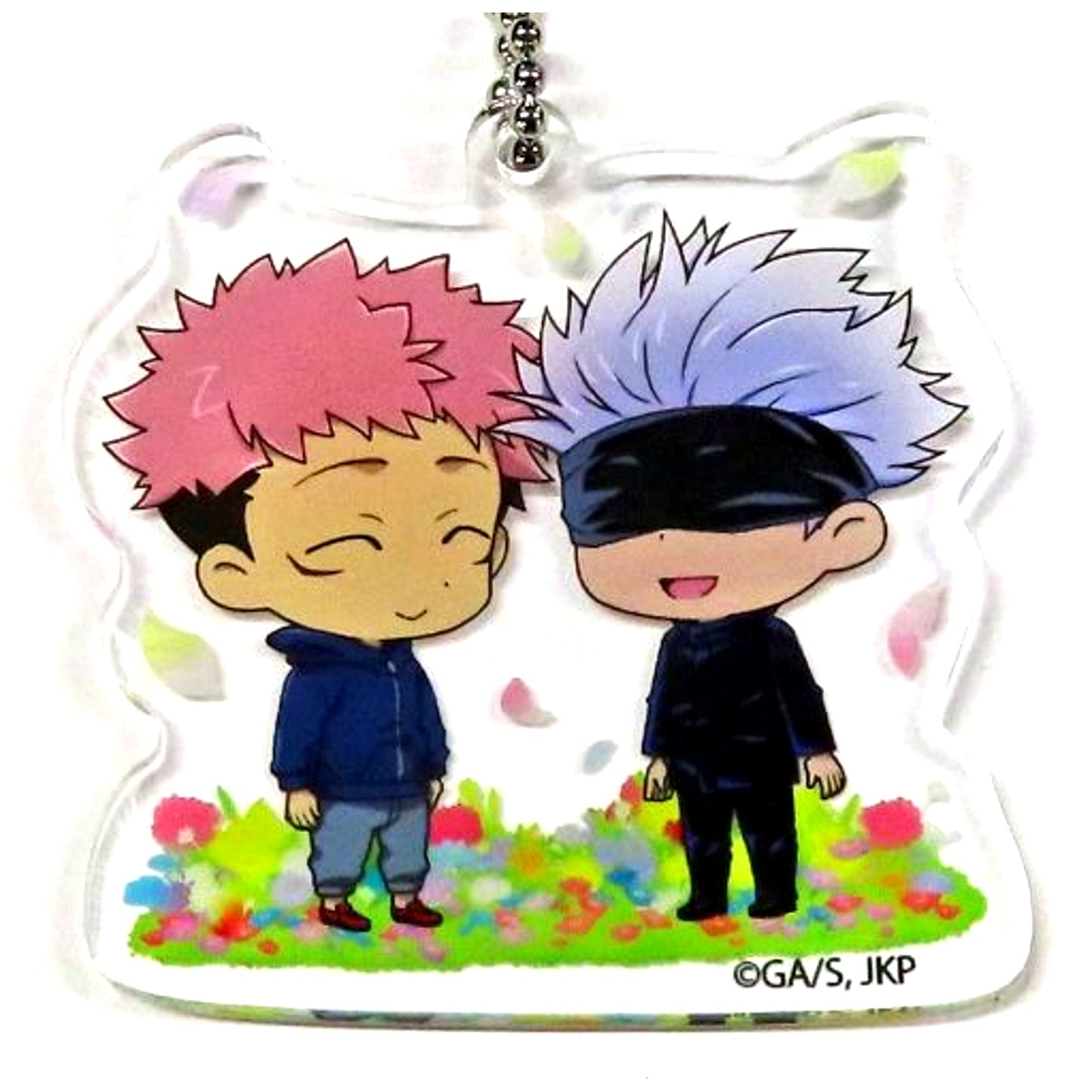 Yuji Itadori & Satoru Gojo Jujutsu Kaisen Pair Acrylic Keychain Collection [USED]