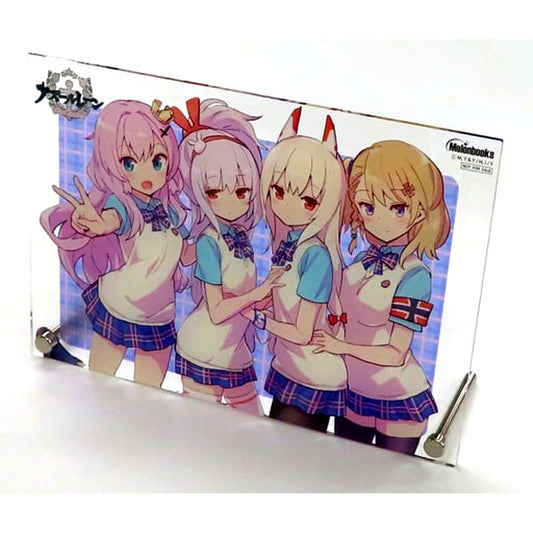Group A5 Acrylic Panel Azur Lane Slow Ahead! Blu-ray Melonbooks Complete Purchase Bonus [USED]