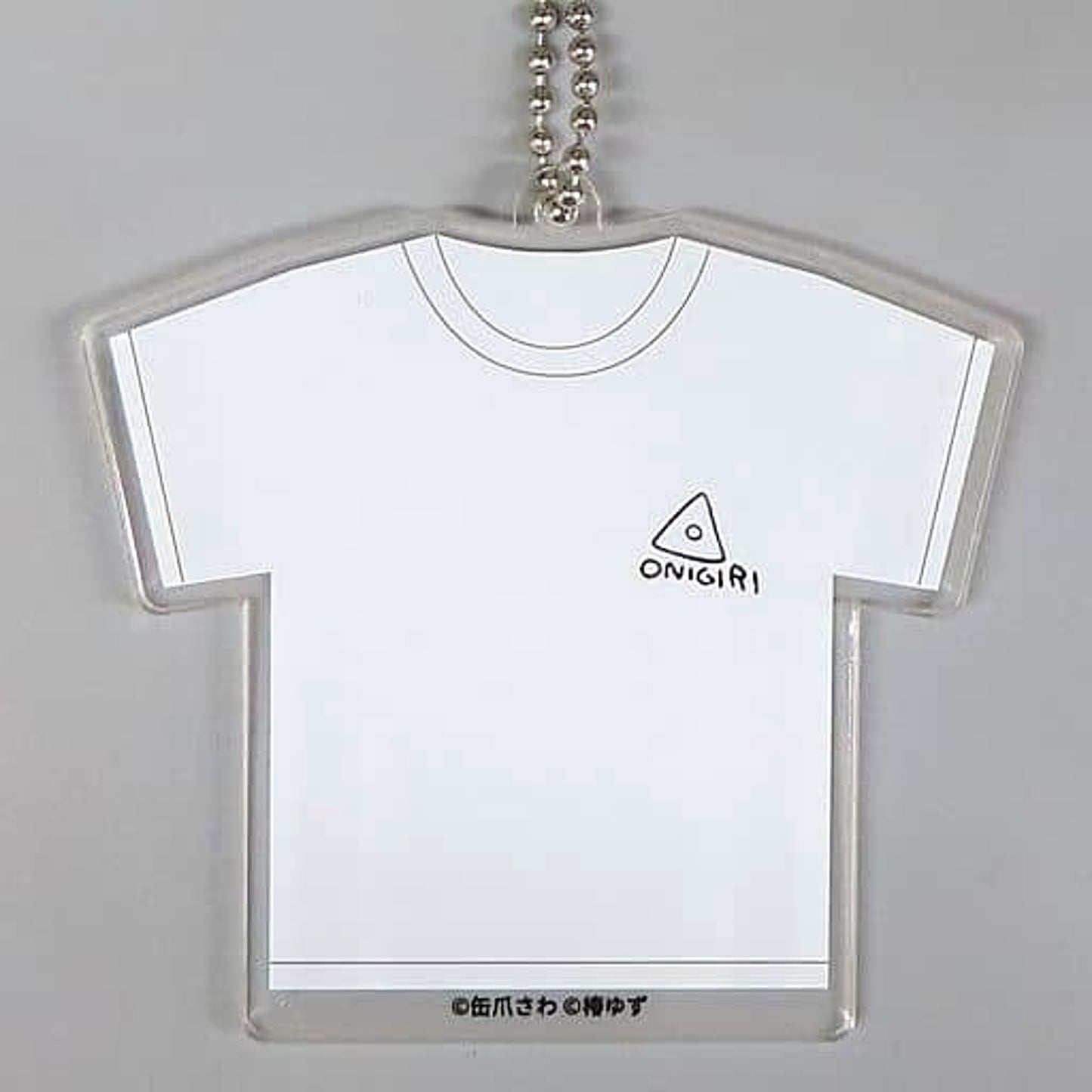 Minato's Laundromat Onigiri T-shirt DMM Scratch! Motif Charm Prize D-7 Charm [USED]