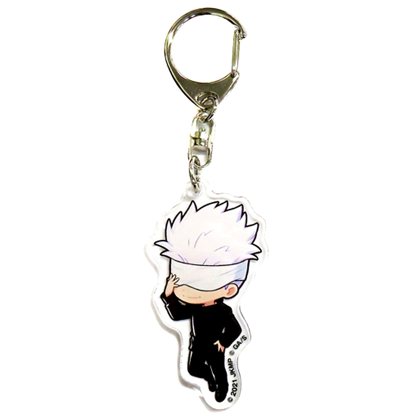 Satoru Gojo Jujutsu Kaisen 0 Rakuten Collection Acrylic Keychain Prize B-5 [USED]