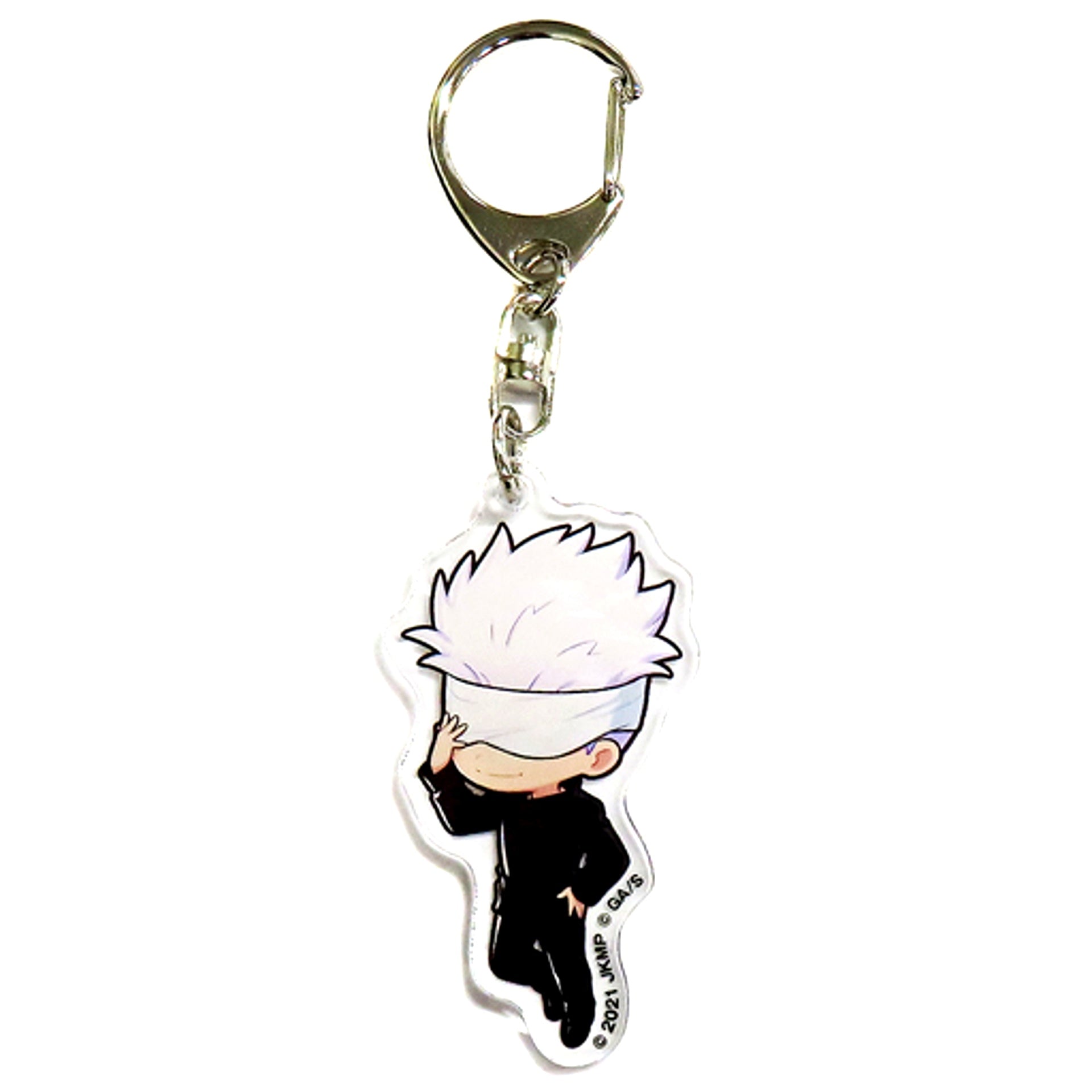 Satoru Gojo Jujutsu Kaisen 0 Rakuten Collection Acrylic Keychain Prize B-5 [USED]