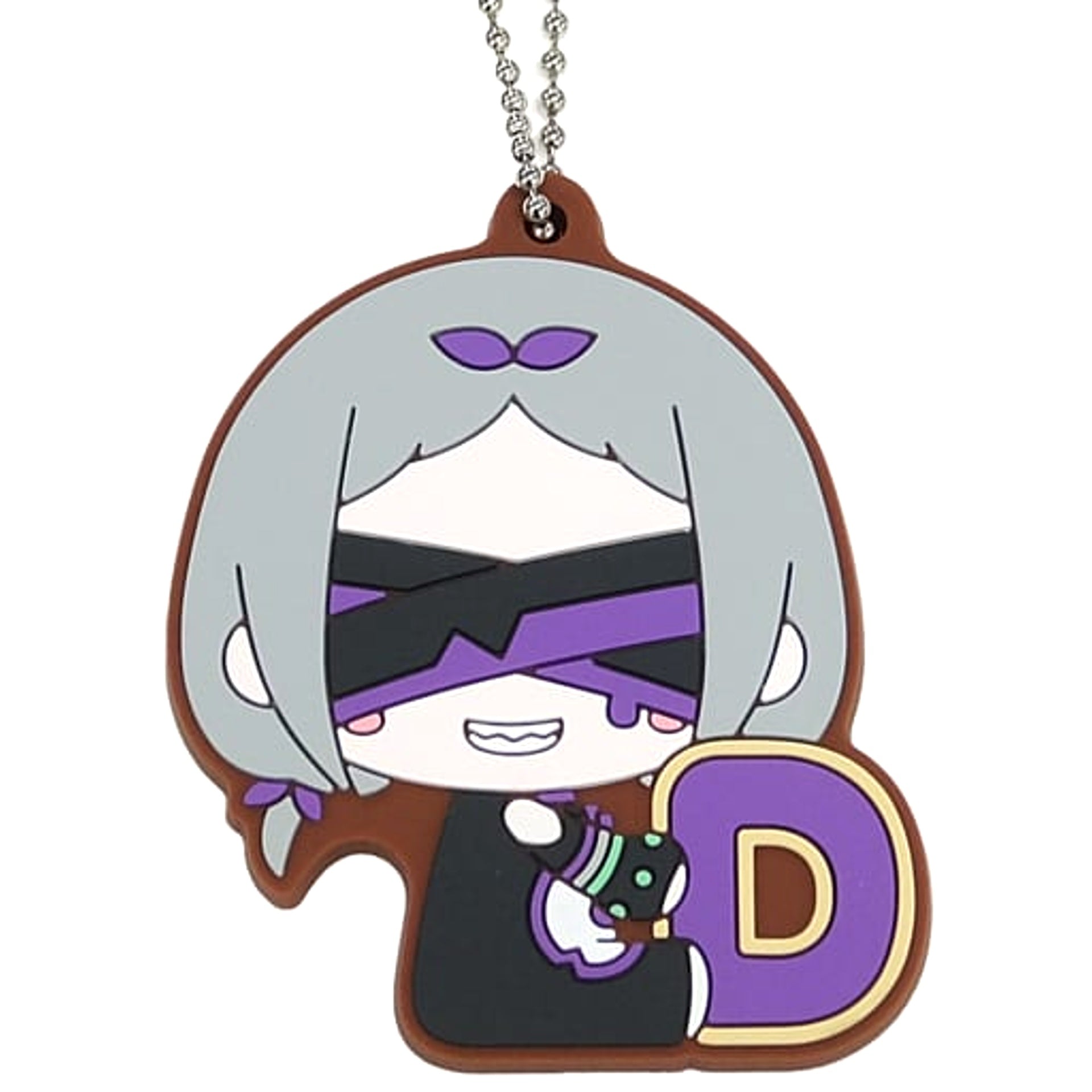 Re:ZERO -Starting Life in Another World- Daphne Ichiban Kuji Mildly Sweet Happy Life! Rubber Keychain Chokonokko Prize F Keychains [USED]