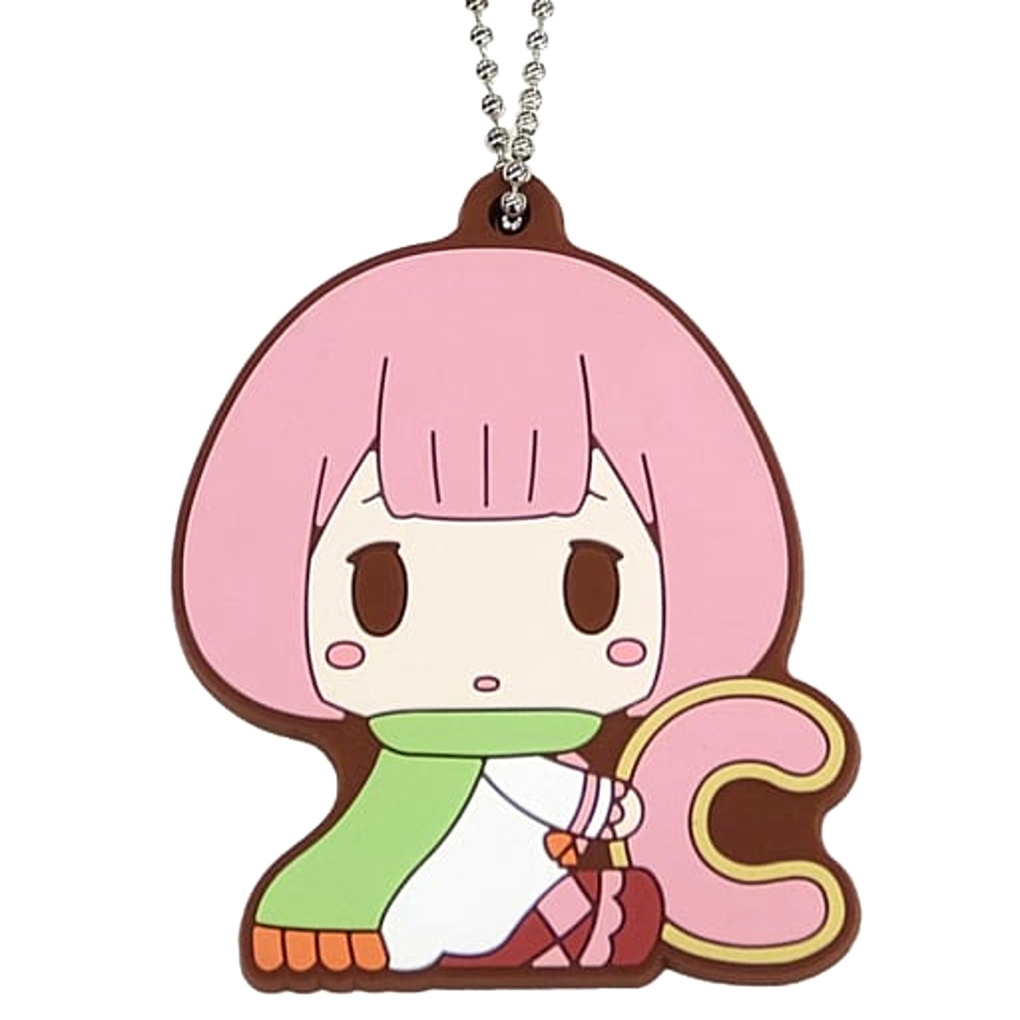 Re:ZERO -Starting Life in Another World- Carmilla Ichiban Kuji Mildly Sweet Happy Life! Rubber Keychain Chokonokko Prize F Keychains [USED]